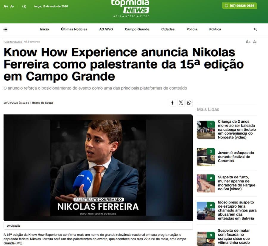 Know How Experience — peça 9